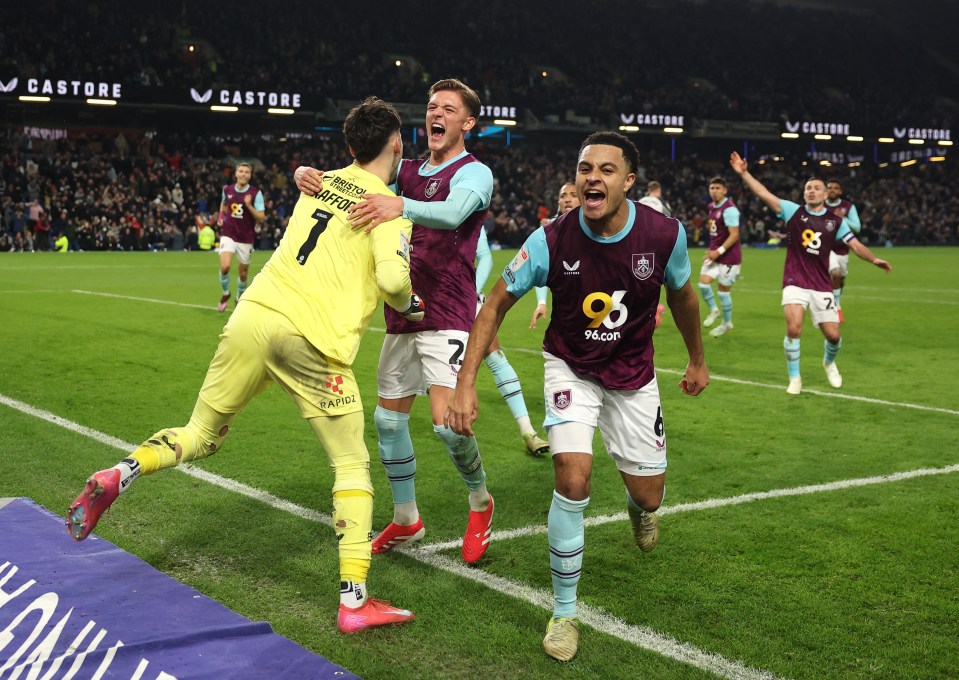 Watch England U21 goalkeeper save TWO penalties after ‘incredible s***housery’ as opponent is left in tears