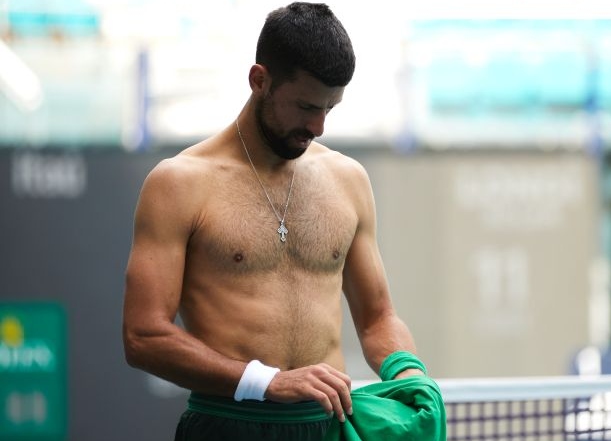 Djokovic Hits With Super Fan RFK, Jr.