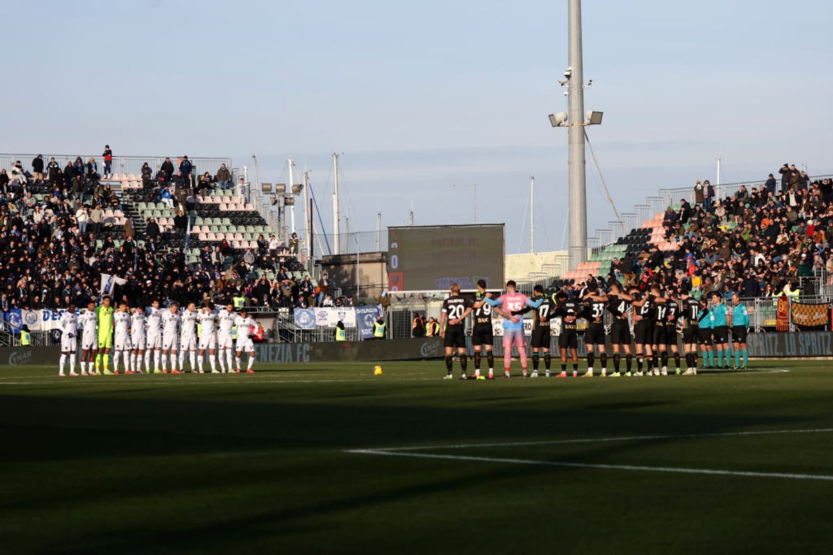 Football team apologises after minute’s silence for player who is still alive