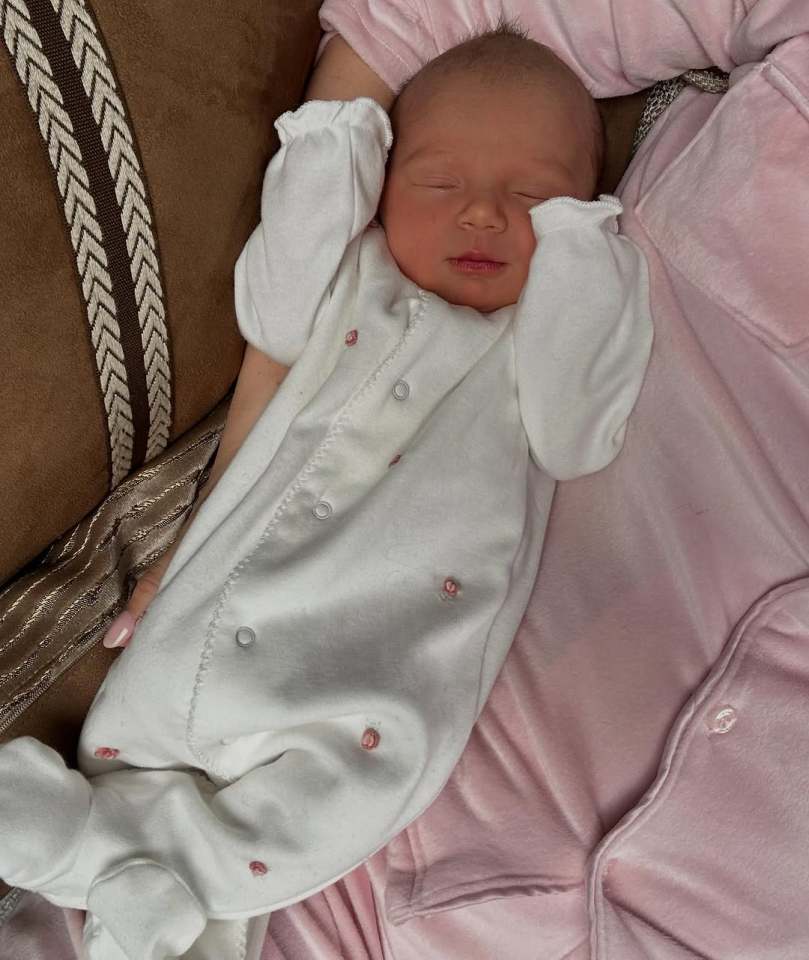 Premier League star announces birth of ‘precious’ baby daughter as couple say they ‘couldn’t be more in love’