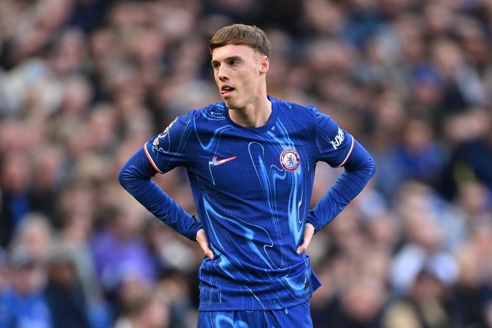 Why is Cole Palmer not in the Chelsea squad for their Premier League game against Arsenal?