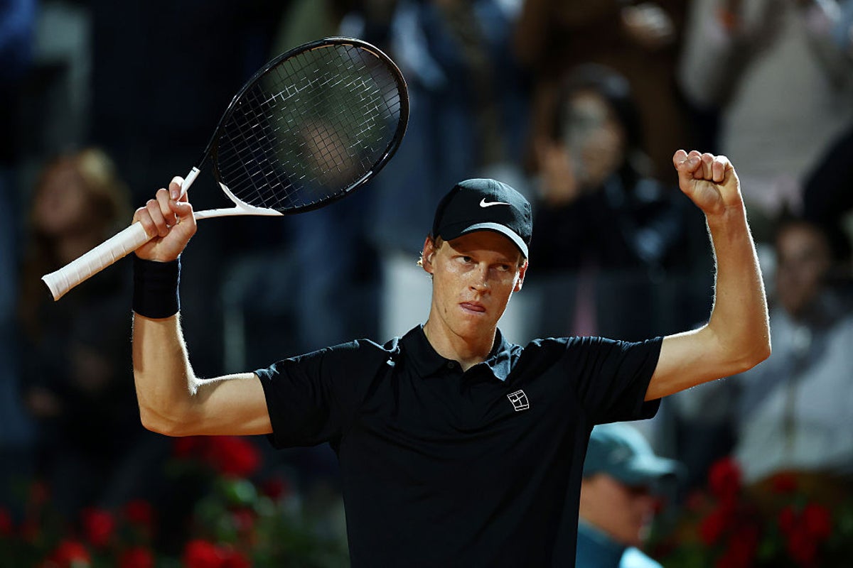Jannik Sinner fights back to set up Carlos Alcaraz clash in Italian Open final