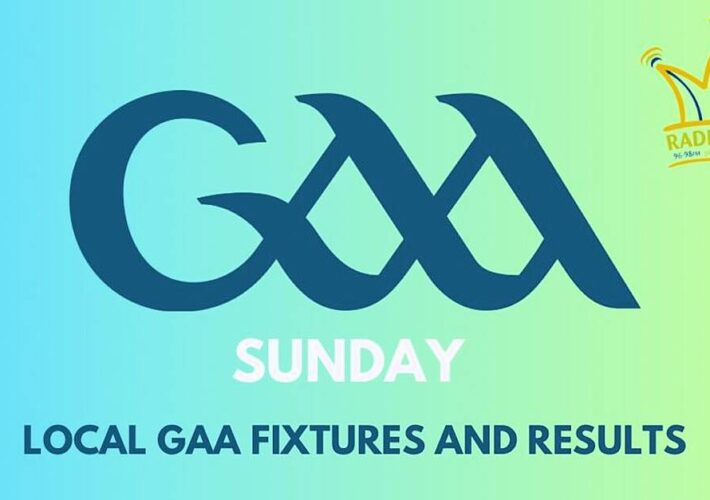 Sunday local GAA fixtures & results
