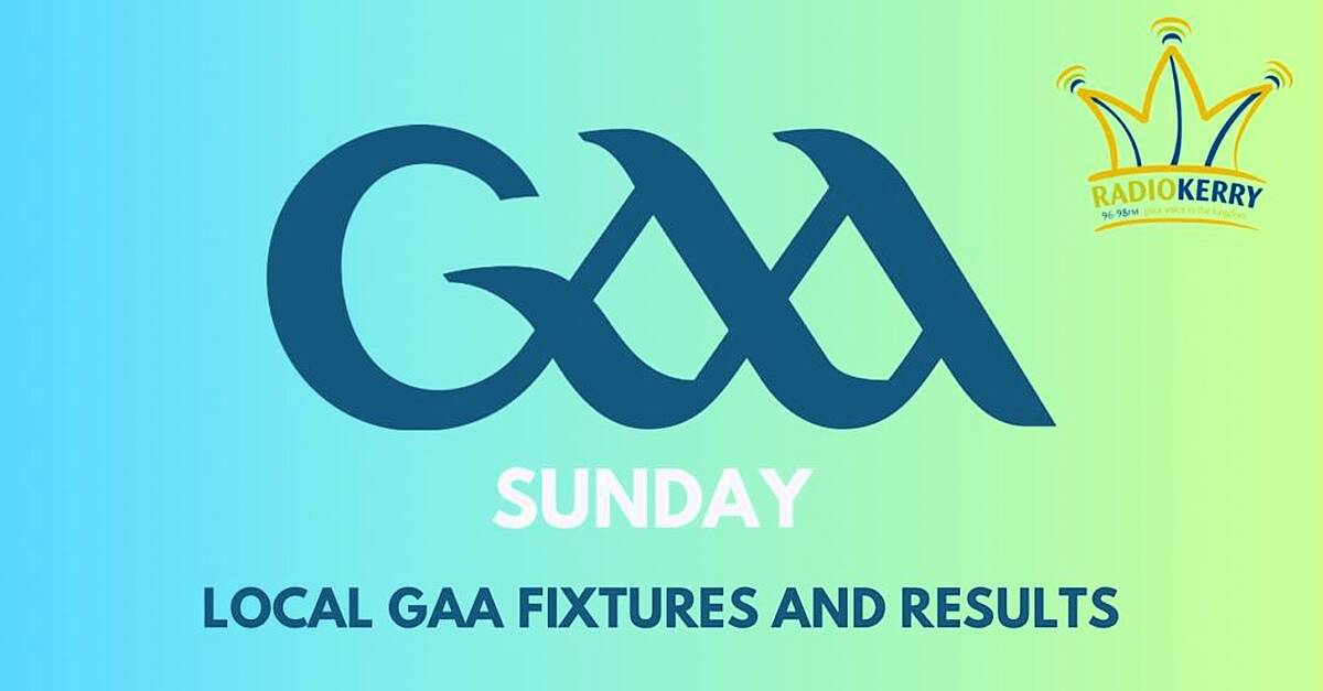 Sunday local GAA fixtures & results