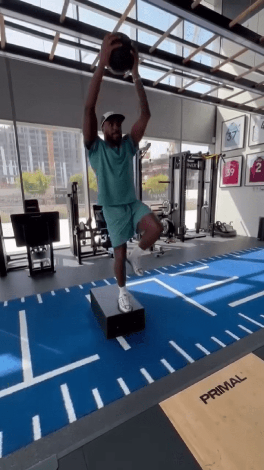 Michail Antonio shares footage of himself re-learning how to walk after devastating car crash