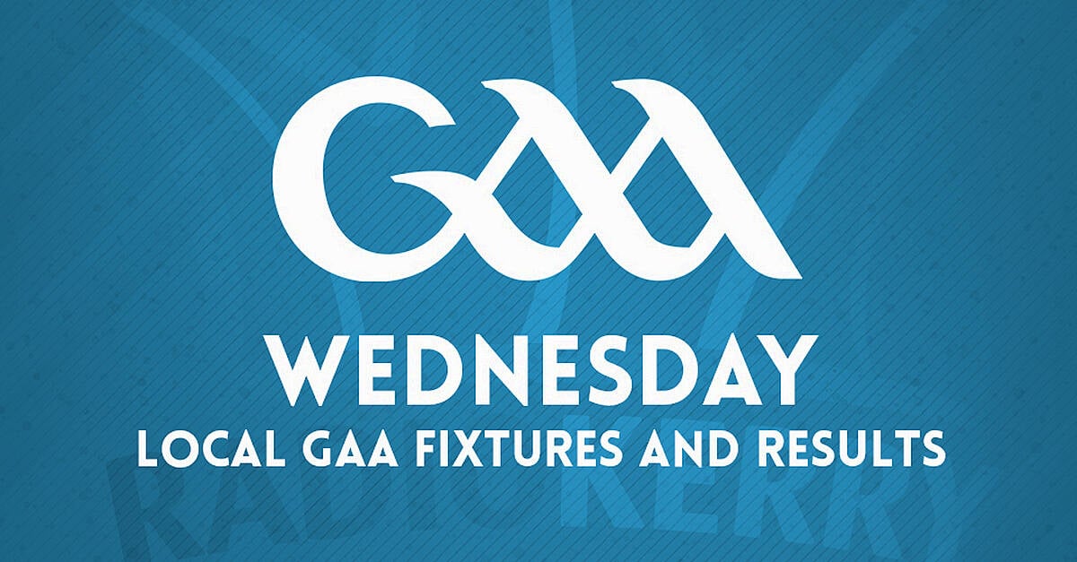 Wednesday GAA Results and Fixtures