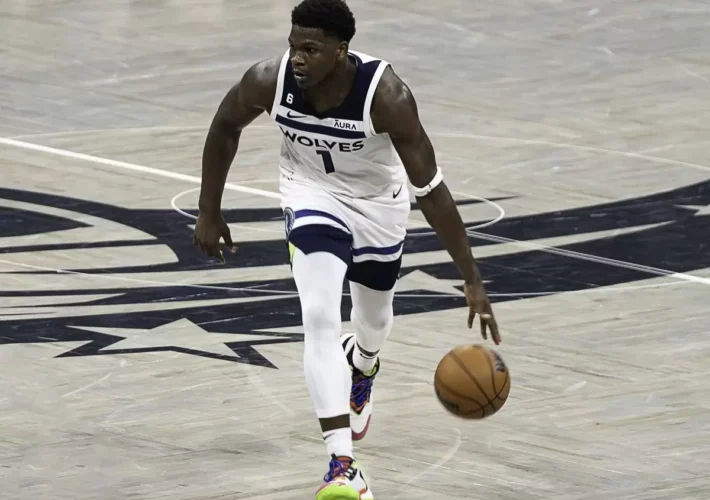 Anthony Edwards sidelined two weeks with hamstring