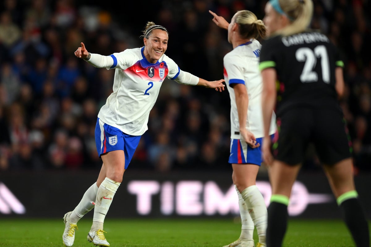 Lucy Bronze nets birthday goal as England foil Australia revenge mission