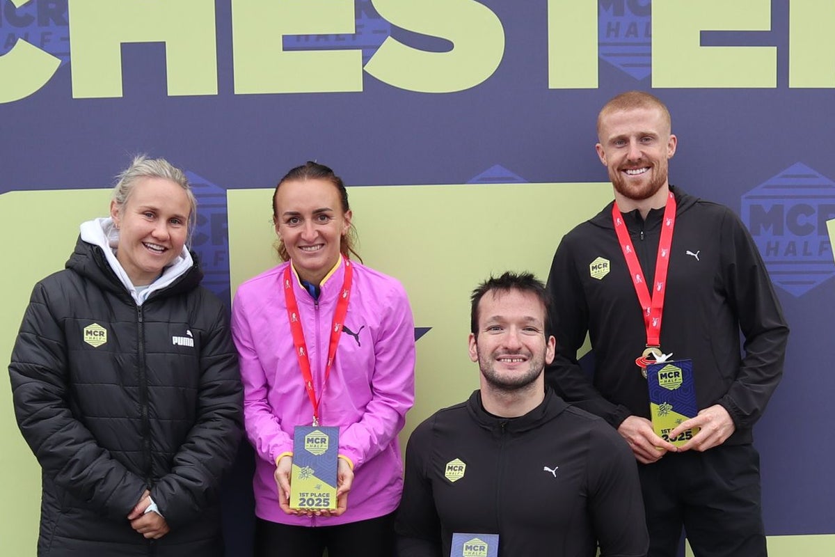Manchester Half Marathon hits record numbers as Joe Wigfield storms to victory in course record