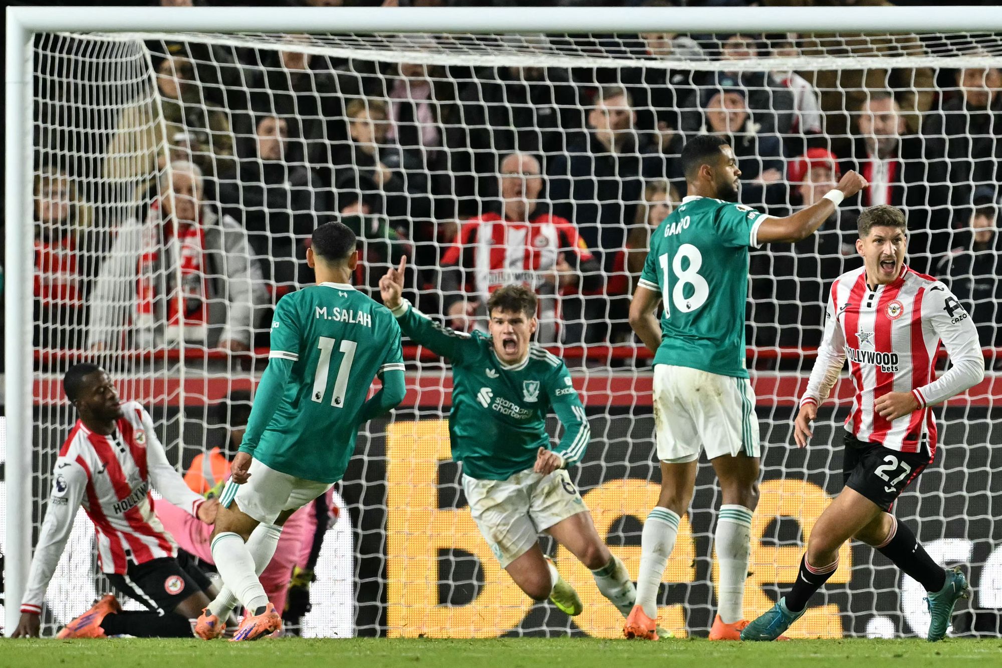 Brentford v Liverpool live: Controversial Kerkez goal gives Reds lifeline in Premier League