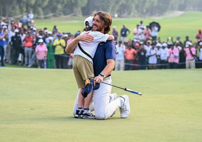 Tommy Fleetwood reveals how son inspired latest success at DP World India Championship