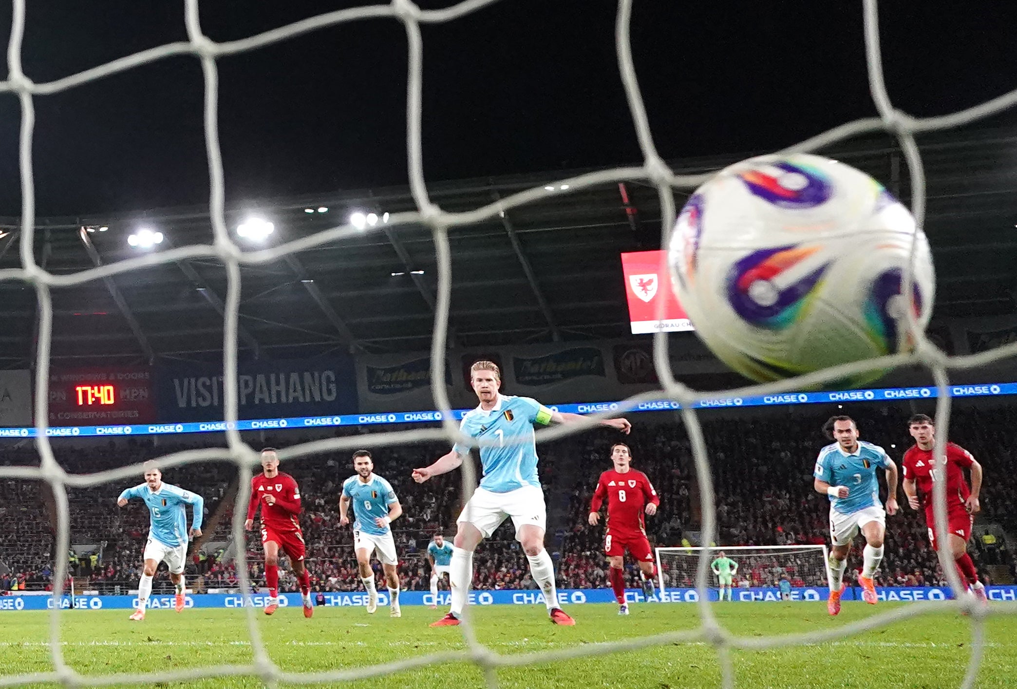 Wales v Belgium live: Craig Bellamy’s side beaten in blow to automatic World Cup qualification hopes