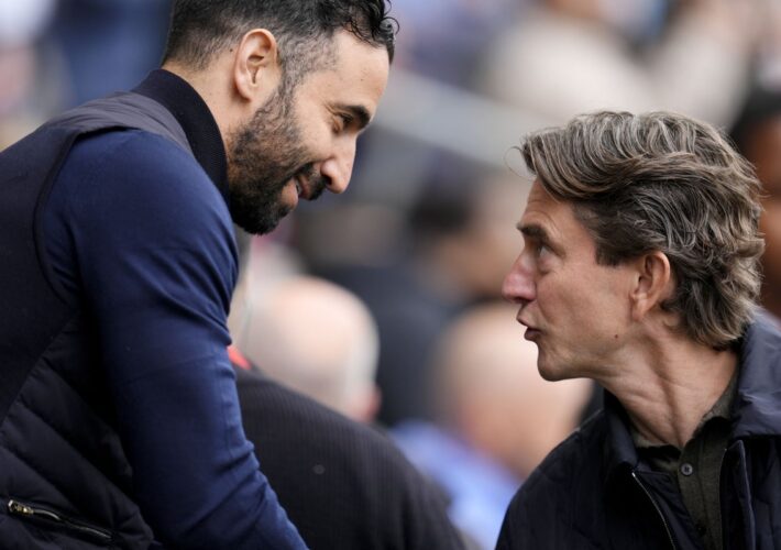 Thomas Frank believes Man Utd have advantage in battle for Champions League