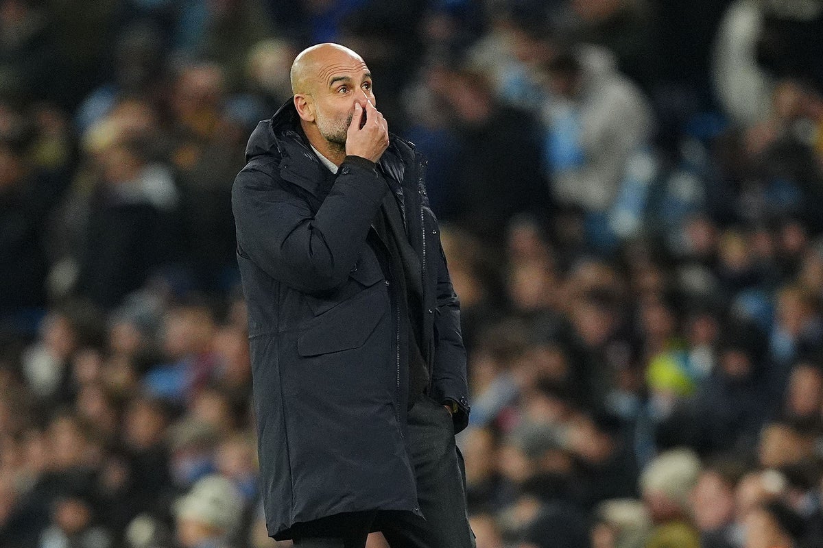 Pep Guardiola admits mistake as much-changed Man City lose in Europe