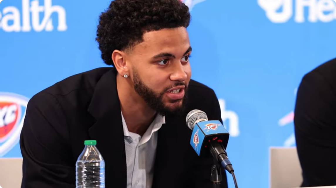 Ajay Mitchell boosting league-leading Thunder depth