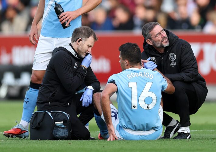 Pep Guardiola calls for patience at Man City amid latest Rodri injury woes