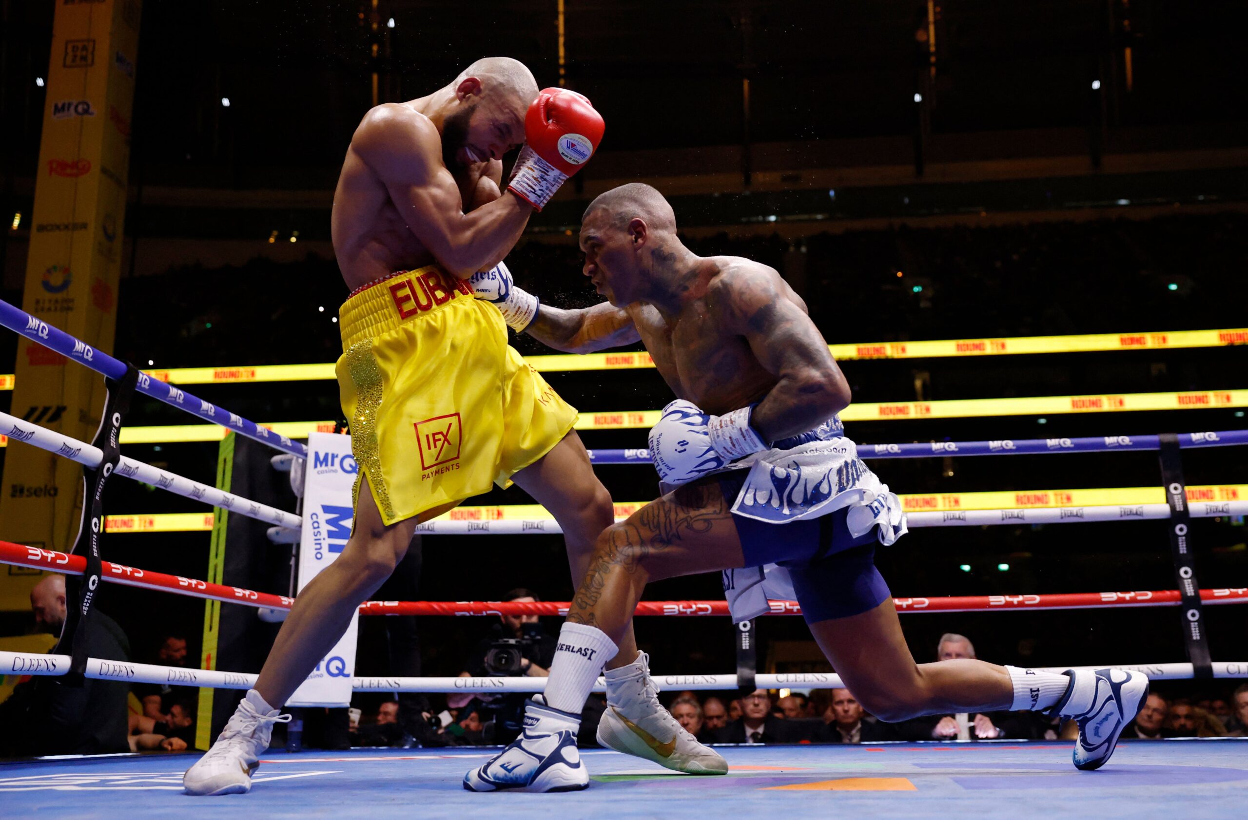 Eubank vs Benn 2 live: Fight updates and result as Benn punctuates revenge with late knockdowns