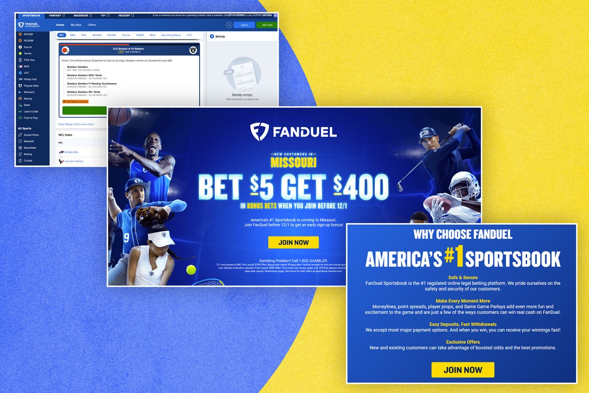 FanDuel Missouri Sportsbook Promo: Bet $5 Get $400 Bonus Bets Ahead of Launch