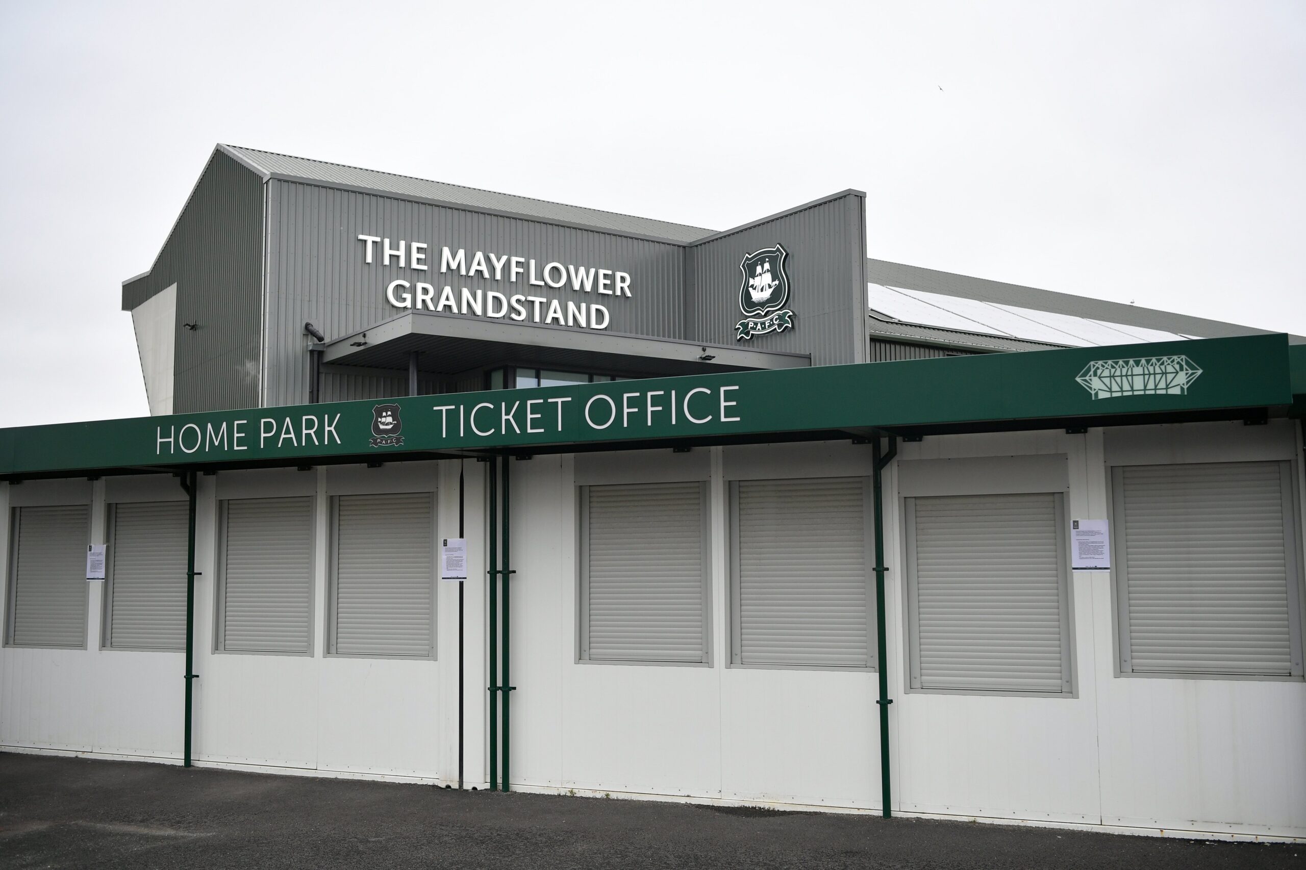 Fire at Plymouth Argyle’s stadium being treated as arson