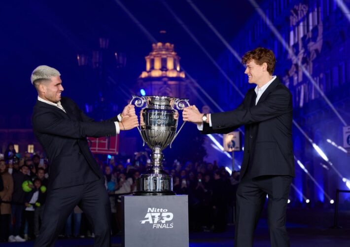 When is Carlos Alcaraz v Jannik Sinner at ATP Finals? Start time and how to watch Tour decider