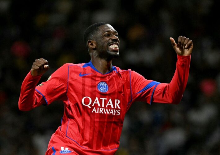 PSG boss gives injury update on Ousmane Dembele ahead of Tottenham clash