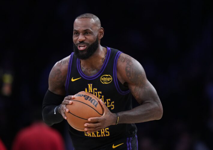 LeBron James returns from injury to create NBA history