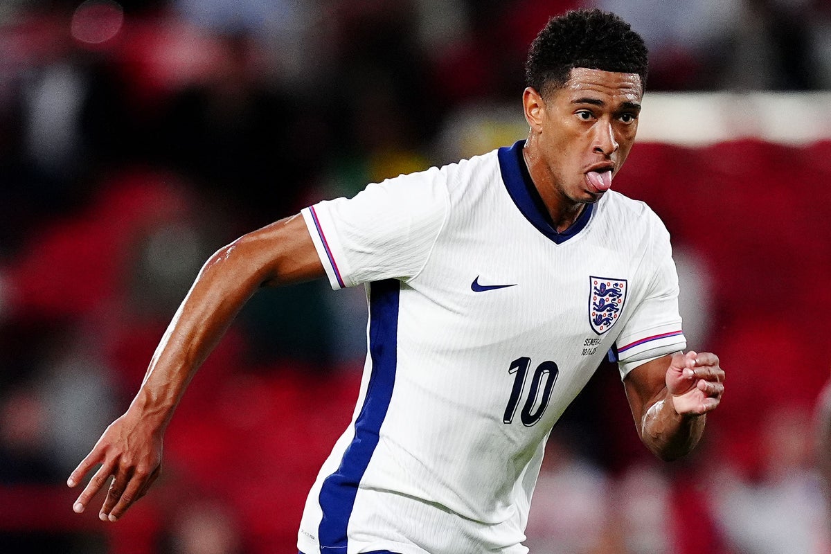 Jude Bellingham left out of England’s starting line-up to face Serbia