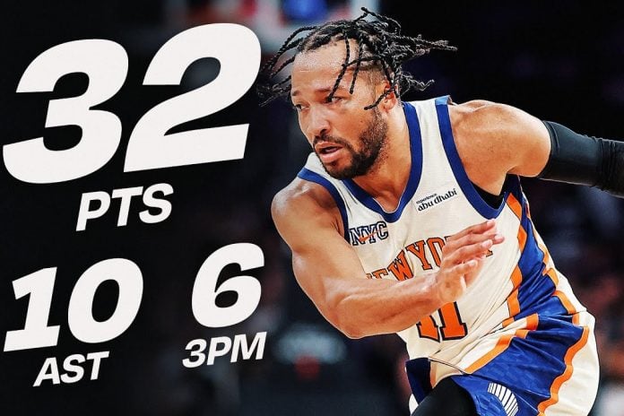 Brunson scores 32 to push Knicks to fifth straight win over Grizzlies