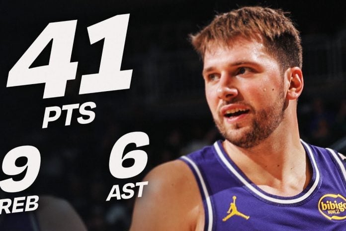 Doncic drops 41 as Lakers roll past Bucks in road rout