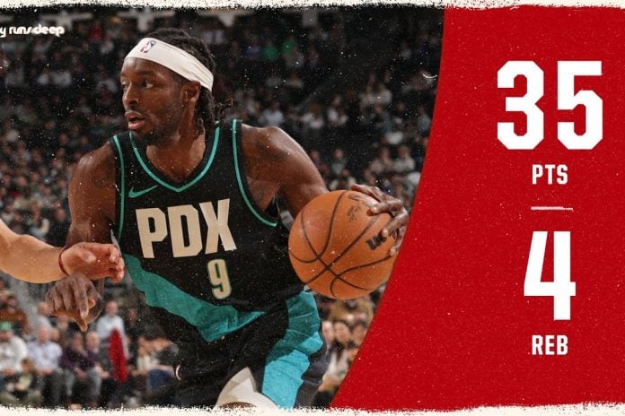 Grant scores 35 as Trail Blazers dominate Bucks