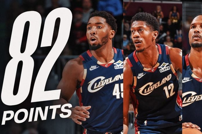 Mitchell, Hunter, Mobley combine for 80 as Cavaliers storm back to beat Bulls