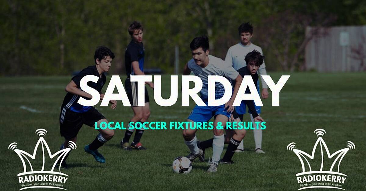 Saturday local soccer fixtures & results