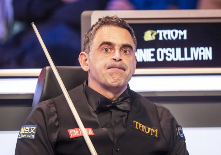 Ronnie O’Sullivan withdraws from Masters due to medical reasons