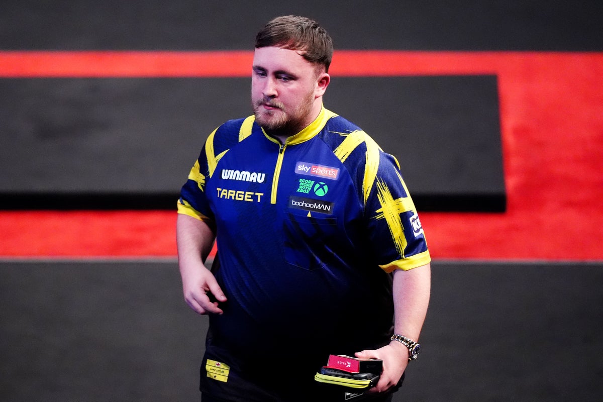 Luke Littler survives huge scare to progress at World Masters