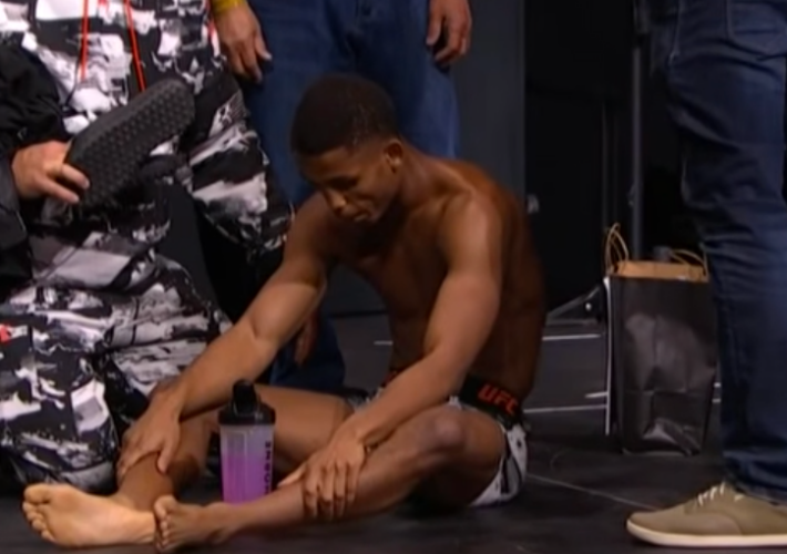 UFC 324 fighter Cameron Smotherman faints and falls face first during weigh-ins