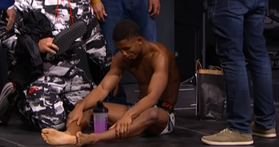 UFC 324 fighter Cameron Smotherman faints and falls face first during weigh-ins