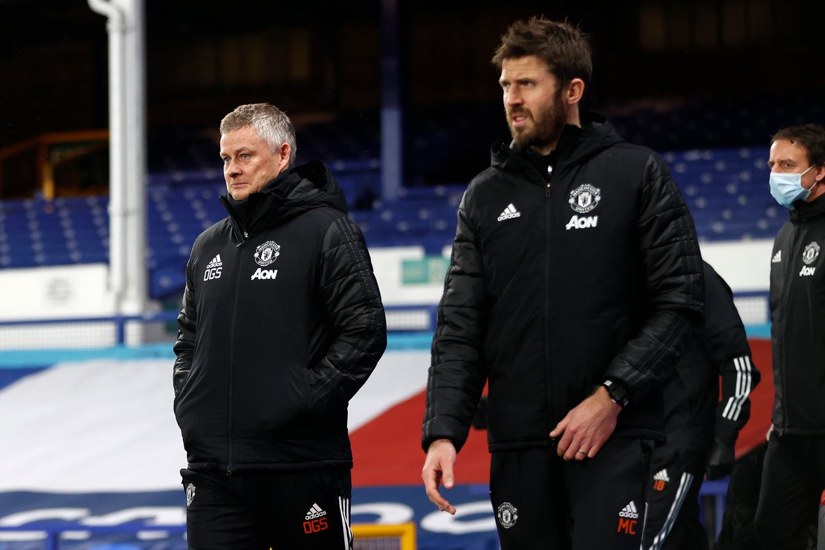 Michael Carrick reveals Ole Gunnar Solskjaer talks after beating him to Manchester United role