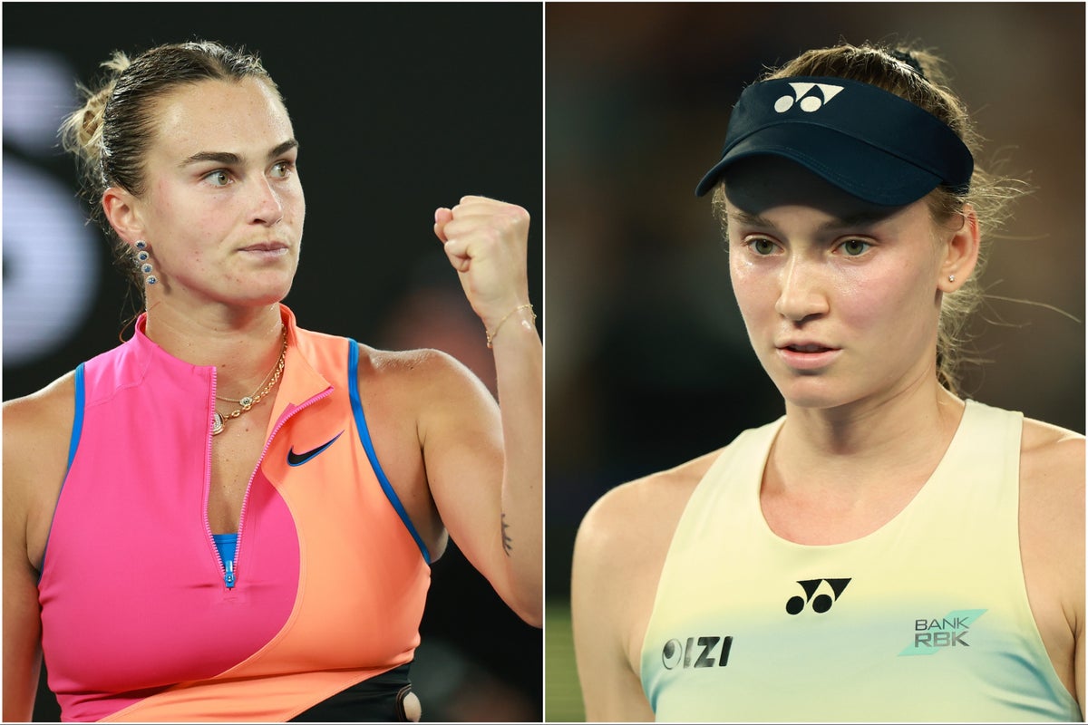Aryna Sabalenka v Elena Rybakina start time and how to watch Australian Open final