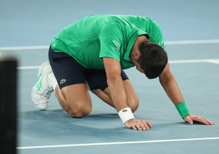 Australian Open live: Djokovic stuns Sinner in another five-set epic to book Alcaraz final