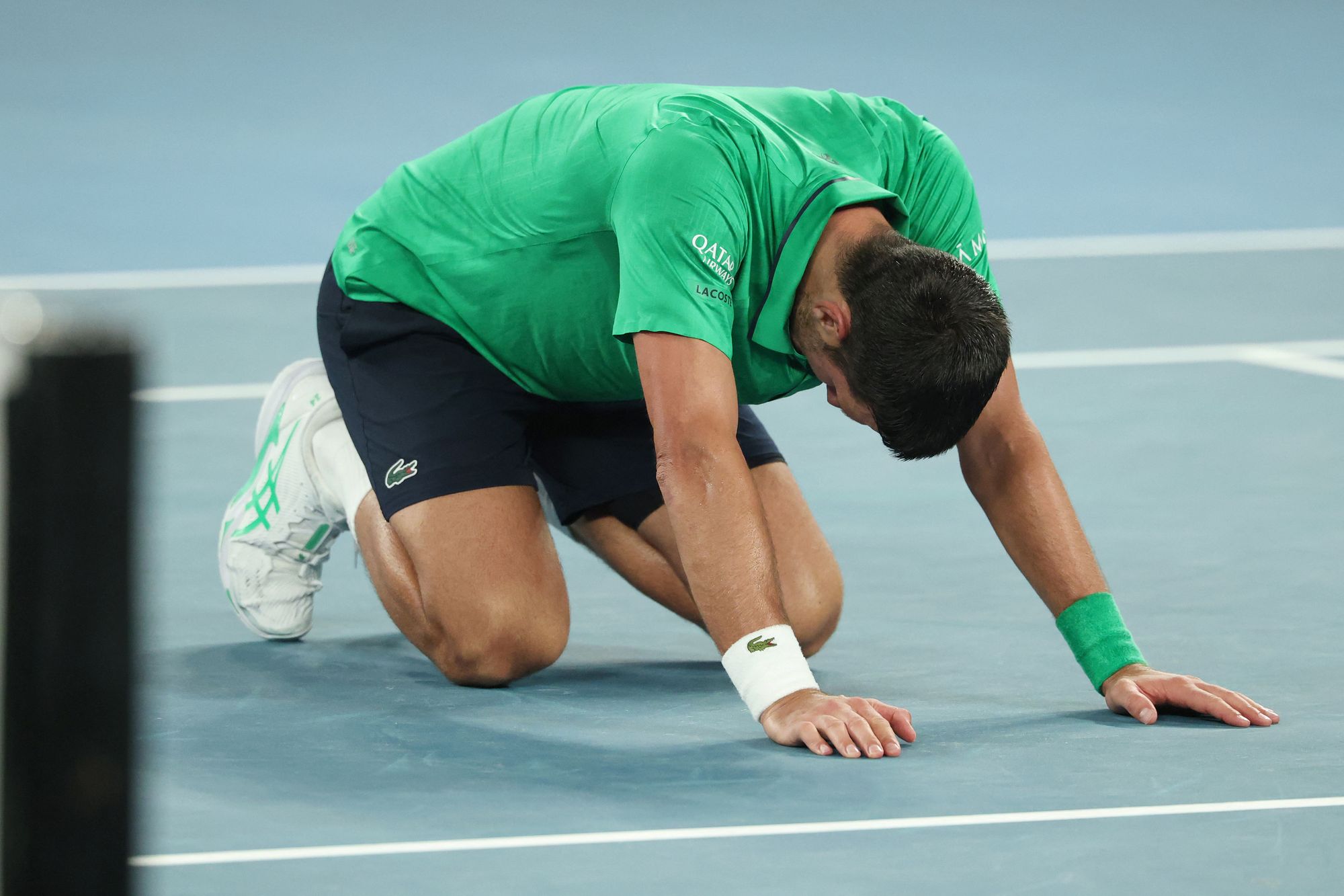 Australian Open live: Djokovic stuns Sinner in another five-set epic to book Alcaraz final