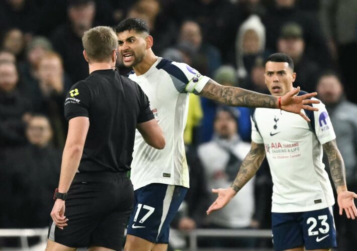 Cristian Romero given further ban for behaviour in Liverpool defeat