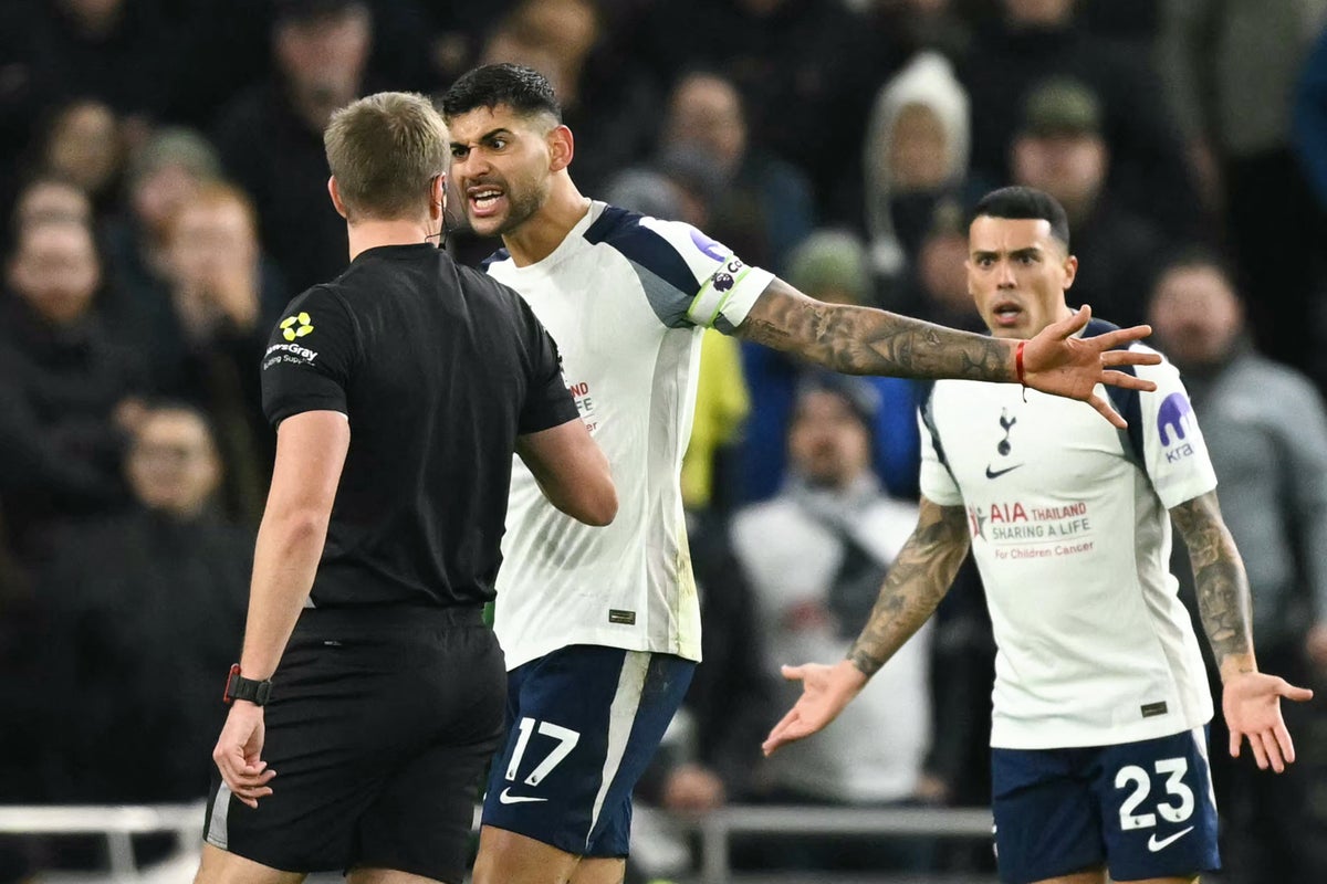 Cristian Romero given further ban for behaviour in Liverpool defeat