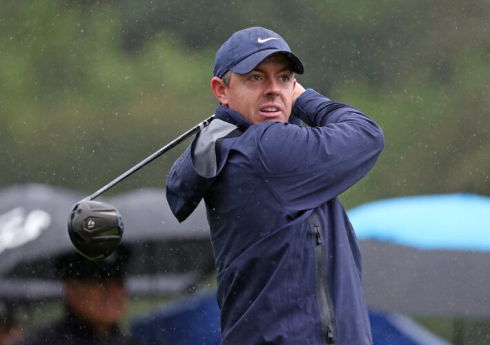 Rory McIlroy masters tricky conditions as Scottie Scheffler struggles at Genesis Invitational