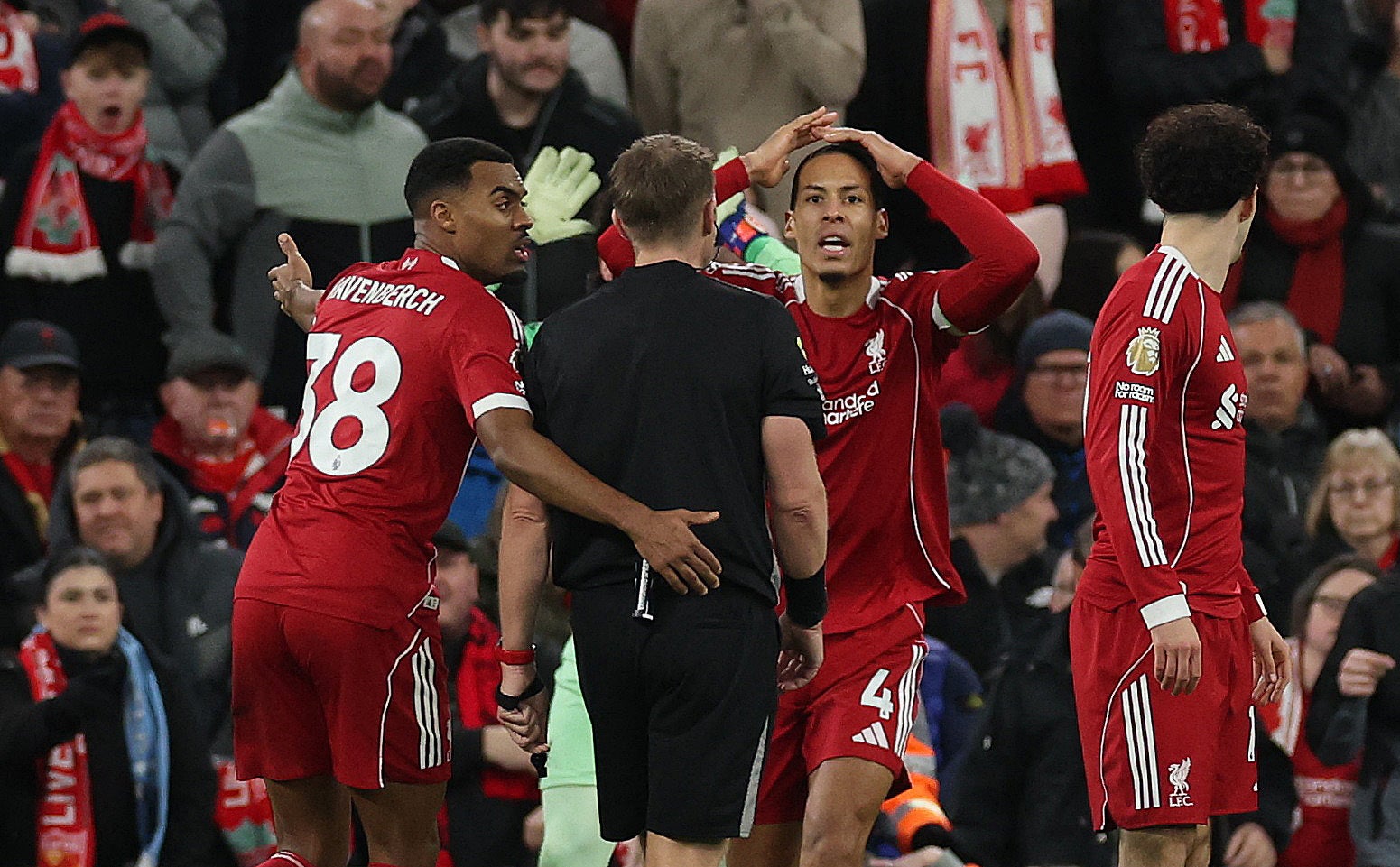 Virgil van Dijk demands more from Liverpool but plays down concern over league position