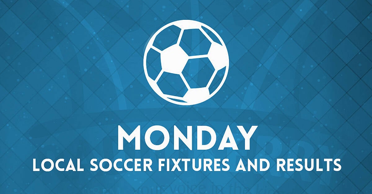 Monday local soccer results