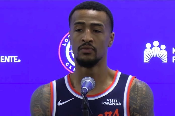 John Collins reacts to James Harden trade rumors after Clippers’ loss to 76ers