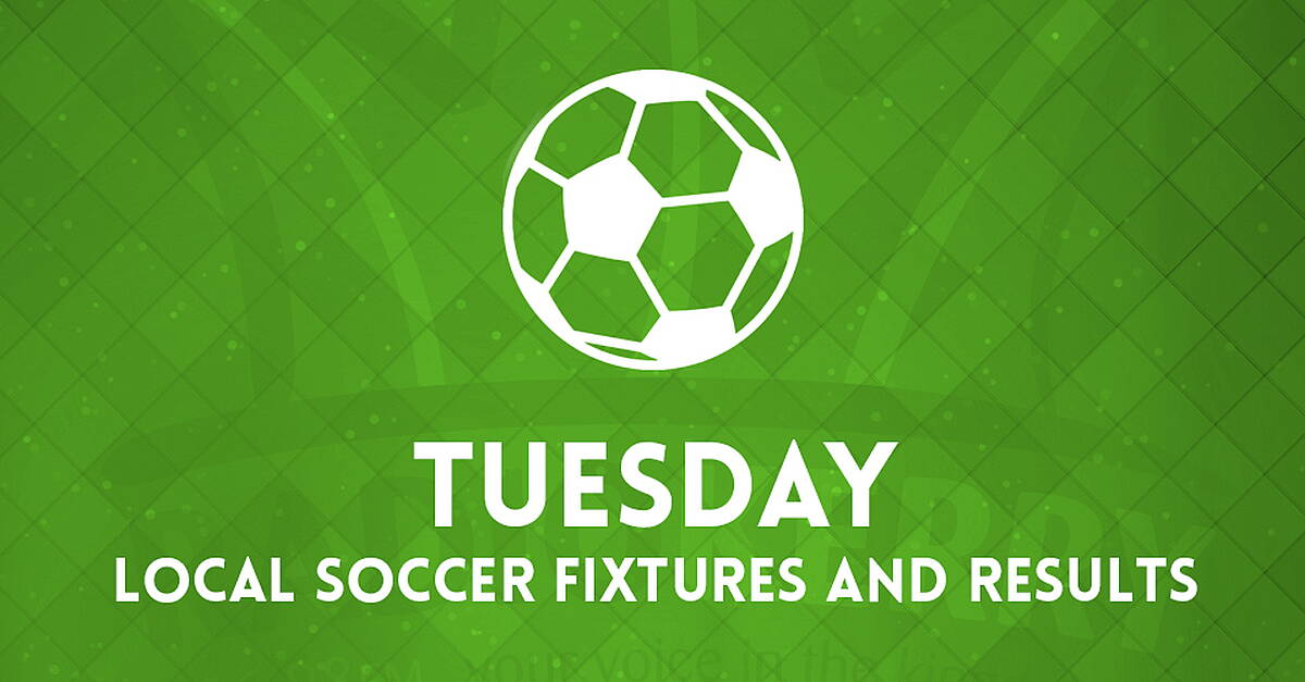 Tuesday Local Soccer Fixtures and Results