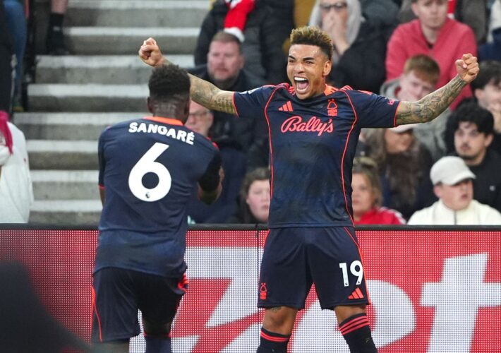 Forest fire five past Sunderland for vital victory in relegation battle