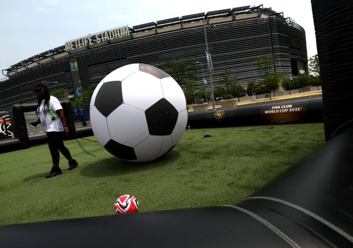 Fifa warns New Jersey’s $150 train fare will have ‘chilling effect’ on World Cup