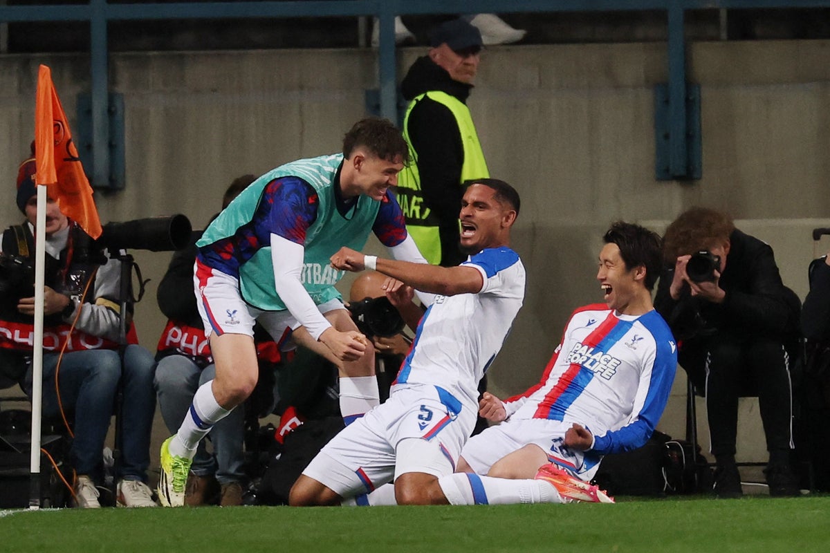 Ismaila Sarr nets fastest goal as Crystal Palace close in on European final